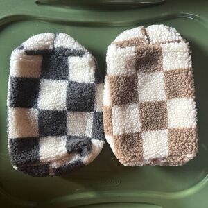 ULTA promotional Checkered Sherpa Travel Bags